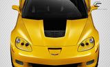 2005-2013 Chevrolet Corvette C6 Carbon Creations Stingray Z Hood - 1 Piece