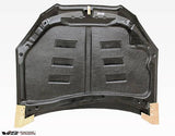 2009-2012 Hyundai Genesis 2 doors TERMINATOR Style Carbon Fiber Black Hood