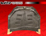 2009-2012 Hyundai Genesis 2 doors TERMINATOR GT Style Carbon Fiber Black Hood