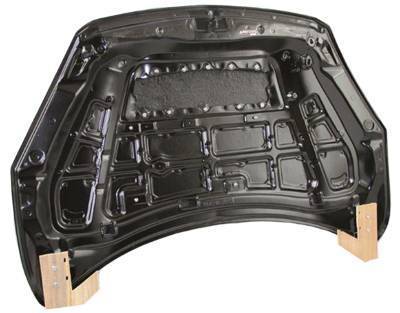 2010-2013 Mazda 3 Hatchback M Speed Style Carbon Fiber Black Hood