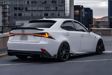 Lexus IS 300h Modern Tail Light Upgrade (RGB Color Changing) LED Tail Lights (2014-2020) - K2 Industries