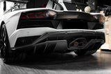 2017-2021 Lamborghini Aventador Autoclave Carbon Fiber Rear Diffuser Carbonado Oem Fits: LP740 Coupe | Roadster