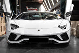 2017-2021 Lamborghini Aventador Autoclave Carbon Fiber Front Lip Carbonado OEM Fits: LP740 Coupe | Roadster