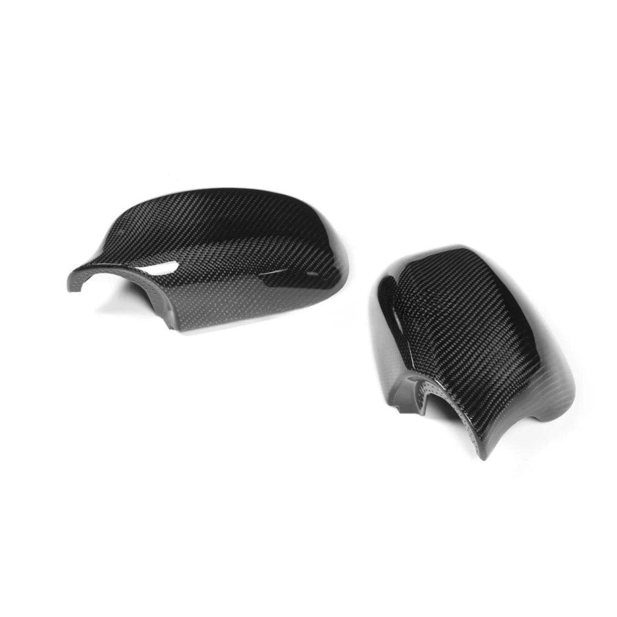 Full Replacement Carbon Fiber Side Mirror Covers – BMW E90 / E91 LCI (2009–2011)