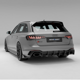 Audi RS4 B9.5 Facelift Carbon Fiber Rear Diffuser