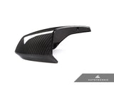 AutoTecknic Replacement Dry Carbon Mirror Covers - Chevrolet C8 Corvette
