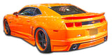 2010-2013 Chevrolet Camaro V6 Duraflex Racer Rear Lip Under Spoiler Air Dam - 1 Piece