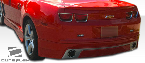 2010-2013 Chevrolet Camaro V6 Duraflex Racer Rear Lip Under Spoiler Air Dam - 1 Piece