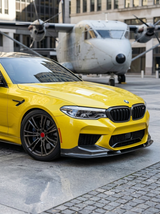 BMW 5 Series F90 M5 3D Style Carbon Fiber Front Lip (2018 +)