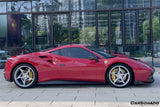 2015-2020 Ferrari 488 GTB Spier OE Style Carbon Fiber Side Skirts