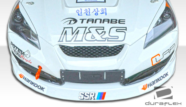 2010-2012 Hyundai Genesis Coupe 2DR Duraflex MS-R Front Lip Under Spoiler Air Dam - 1 Piece
