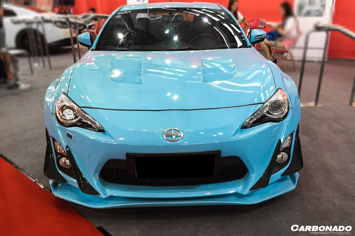 2012-2016 Scion FRS & Toyota GT86 RBY1 Style Carbon Fiber Front Lip