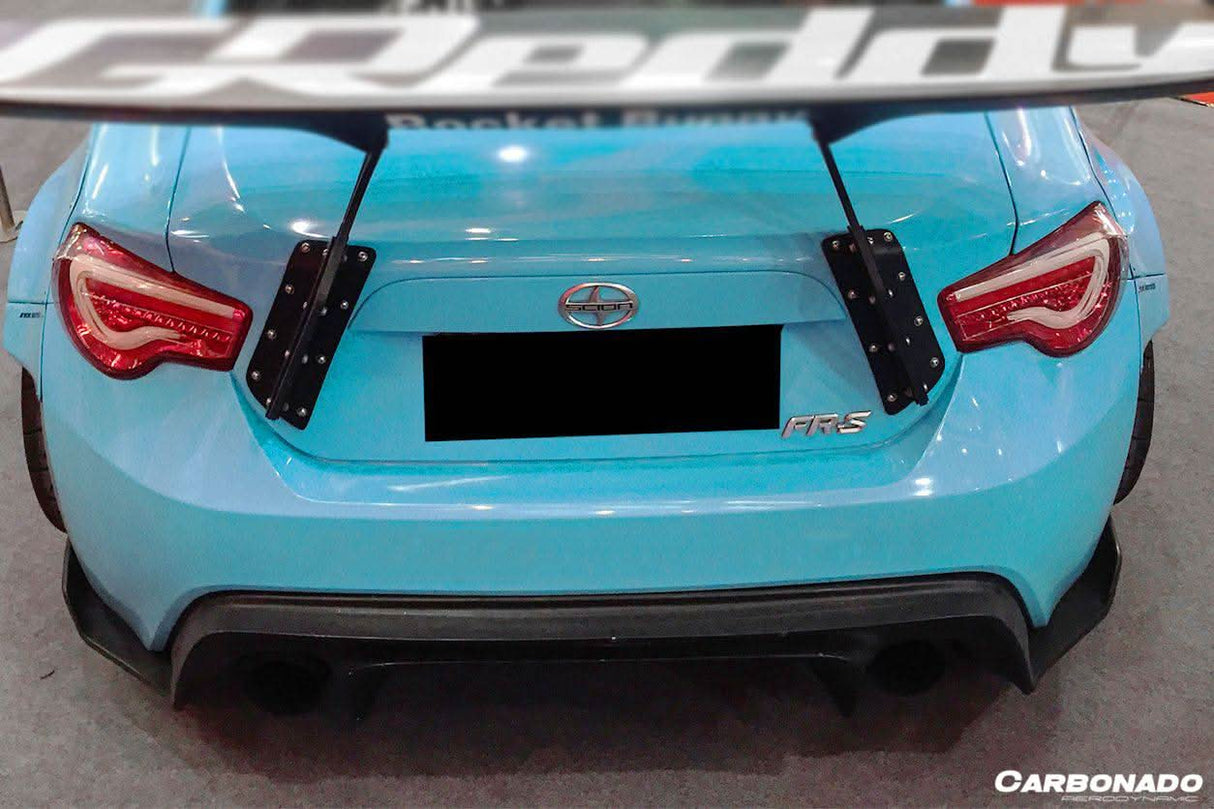 2012-2020 Scion FRS   Toyota GT86  Subaru BRZ RBY1 Style Carbon Fiber Rear Lip