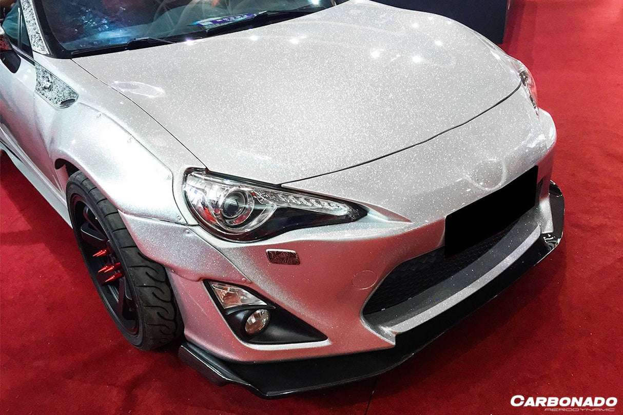2012-2016 Scion FRS & Toyota GT86 RBY1 Style Carbon Fiber Front Lip