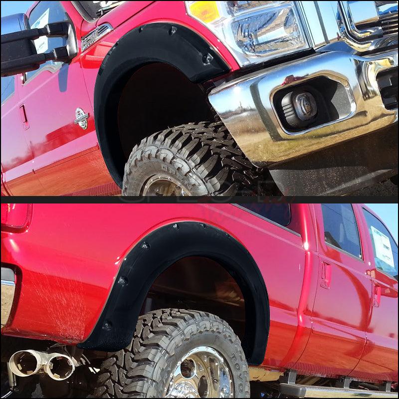 Spec-D Fender Flares Ford F250 / F350 [Styleside] (2011-2015) 81.8" / 98.0" bed length