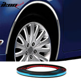 Universal 0.8X21 Chrome Fender Flare Wheel Protector Molding Edge Trim