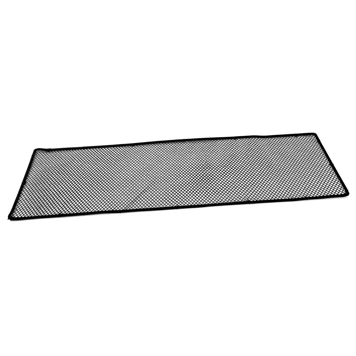 Universal Black Woven Mesh Lock Crimp Front Insert Grille Grill Stainless Steel