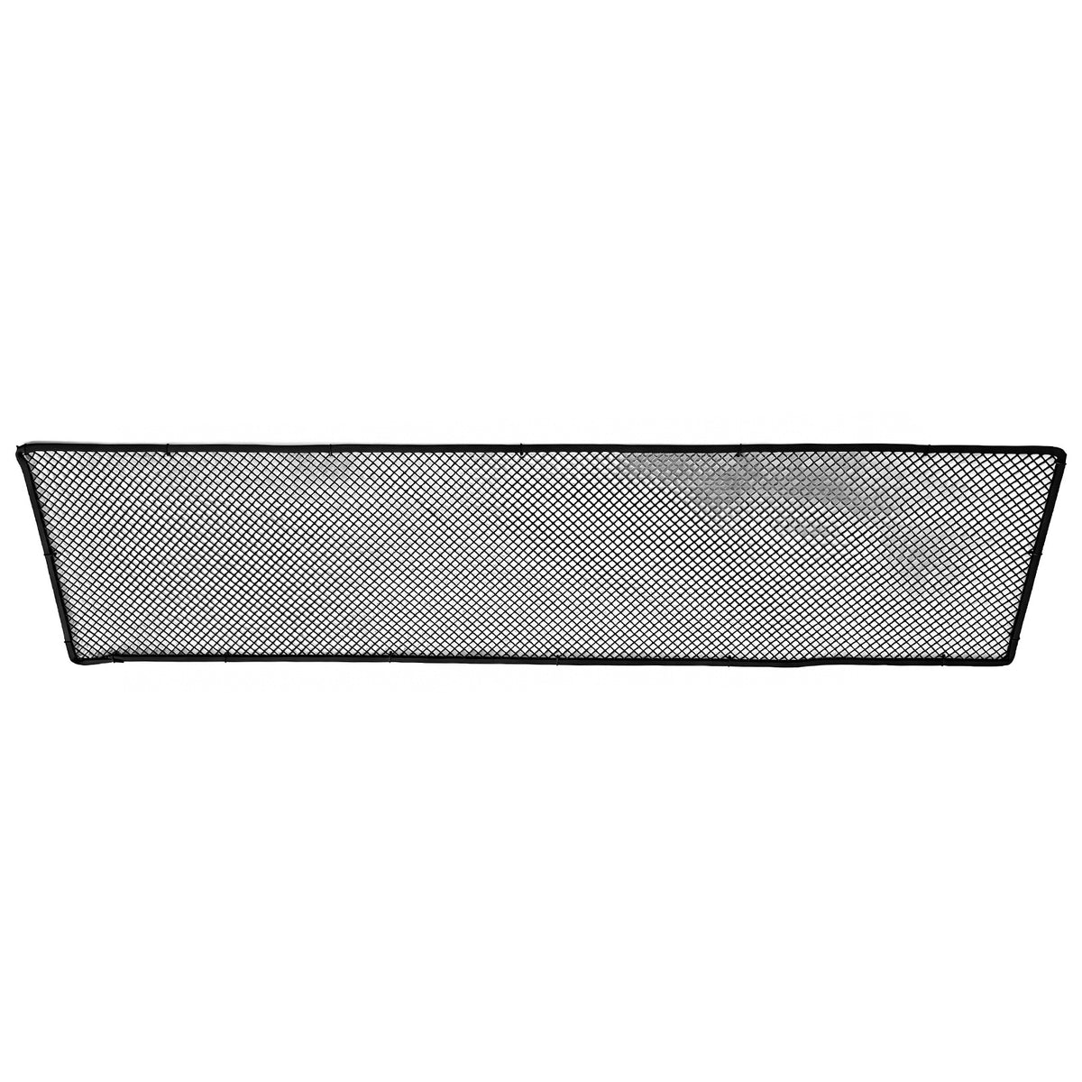 Universal Black Woven Mesh Lock Crimp Front Insert Grille Grill Stainless Steel