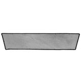 Universal Black Woven Mesh Lock Crimp Front Insert Grille Grill Stainless Steel