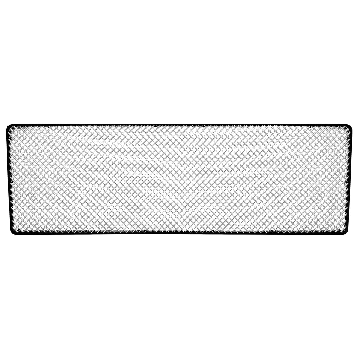 Universal Chrome Woven Mesh Lock Crimp Style Front Bumper Grille Stainless Steel