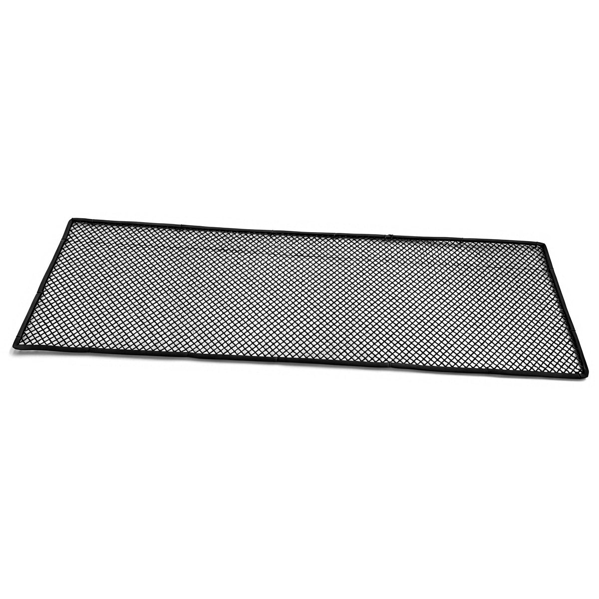 Universal Woven Mesh Interchimp Style Front Insert Grille Stainless Steel Black