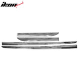 2013-2017 Honda Accord Chrome 4PCS LH RH Lower Door Molding Trim ABS