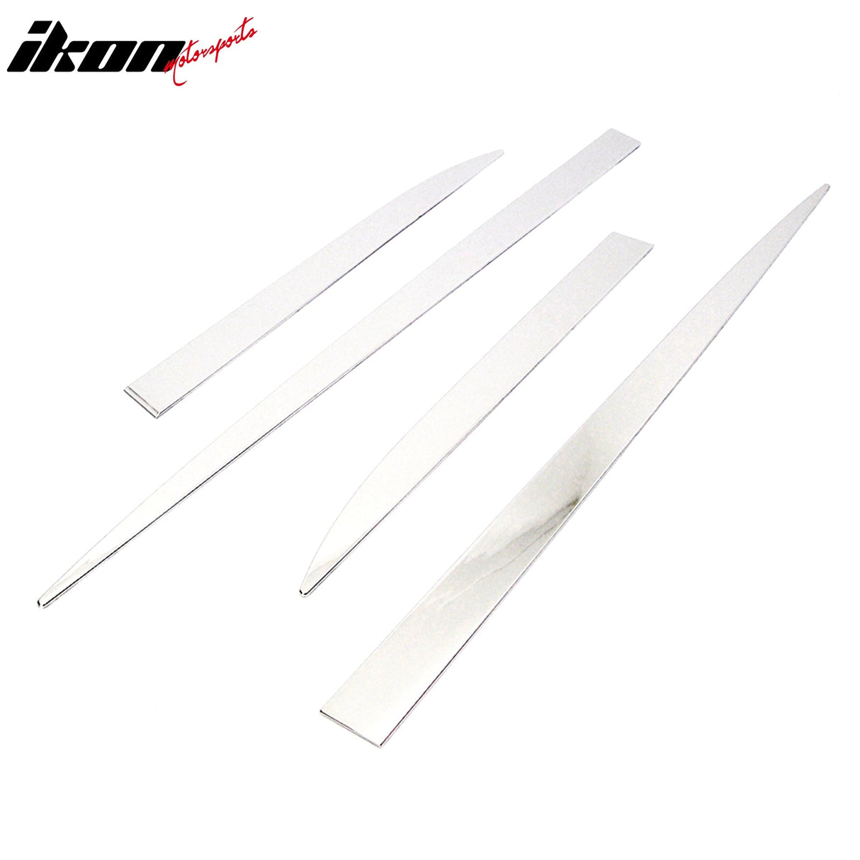 2016-2017 Hyundai Tucson Chrome 4PCS LH RH Lower Door Molding Trim ABS