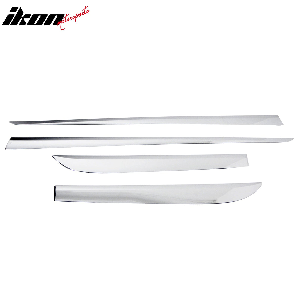 2015-2016 Toyota Camry Chrome 4PCS Lower Door Molding Trim Garnish ABS