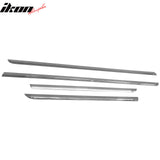 2006-2012 Ford Fusion 2007-2012 Lincoln MKZ Lower Door Molding Trim Mirror Finish Stainless Steel 4PCS