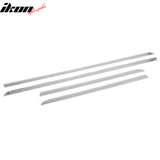 2006-2012 Ford Fusion 2007-2012 Lincoln MKZ Lower Door Molding Trim Mirror Finish Stainless Steel 4PCS