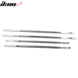 2002-2009 Dodge Ram 1500 2500 3500 Quad Cab Window Belt Molding Trim 4PCS Set