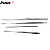 2009-2021 Dodge Ram 1500 2500 3500 Quad Cab Window Belt Molding Trim 4PCS Set