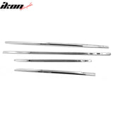 2009-2021 Dodge Ram 1500 2500 3500 Quad Cab Window Belt Molding Trim 4PCS Set