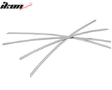 2011-2013 Hyundai Sonata Chrome 4PCS RH LH Window Top Molding Trim ABS