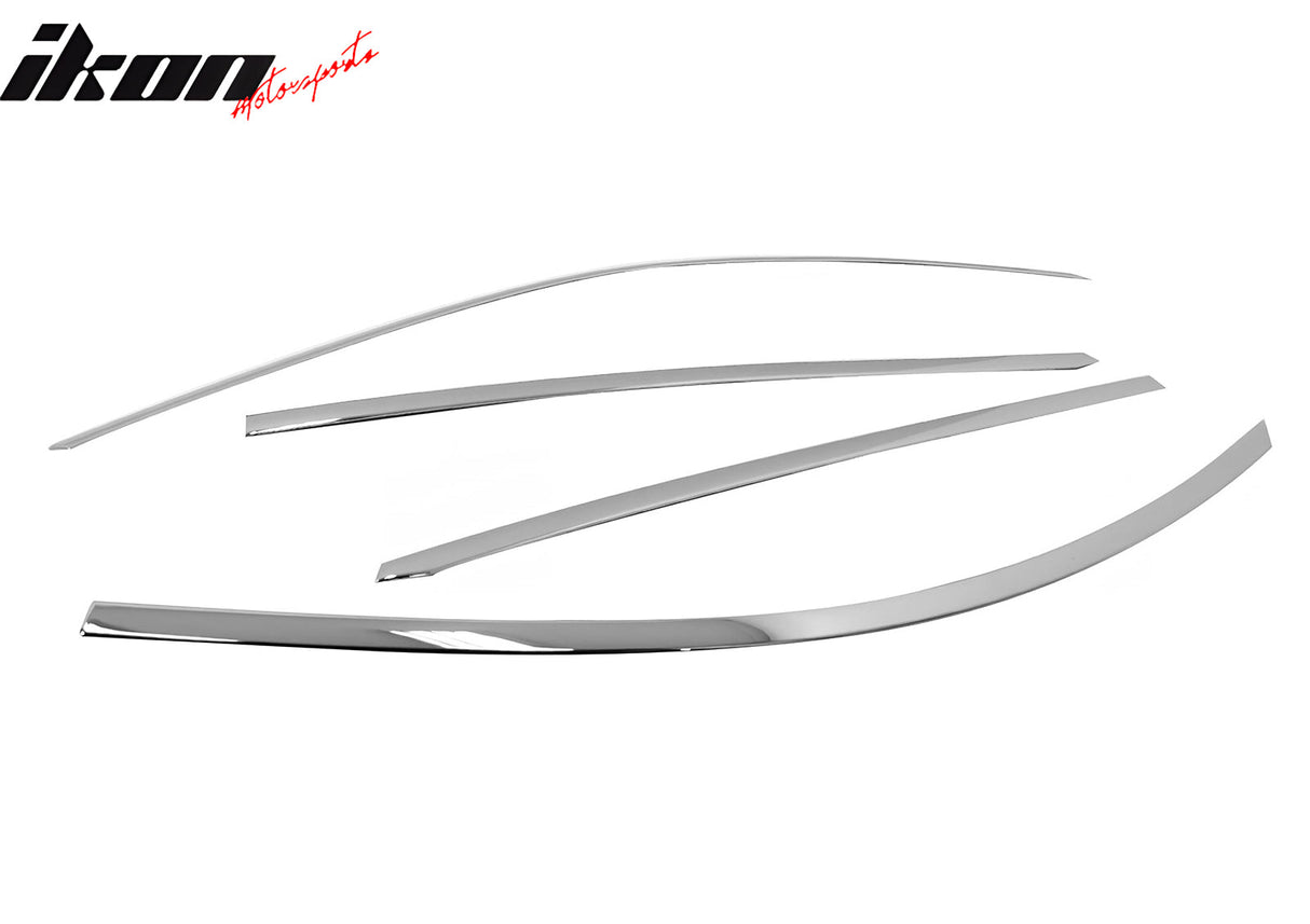 2011-2013 Kia Sorento Chrome 4PCS RH LH Window Top Molding Trim ABS