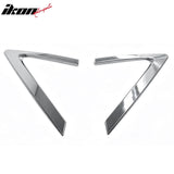 2012-2015 Hyundai Accent Sedan 4-Door Chrome 2PCS Window C Pillar Molding Trim ABS