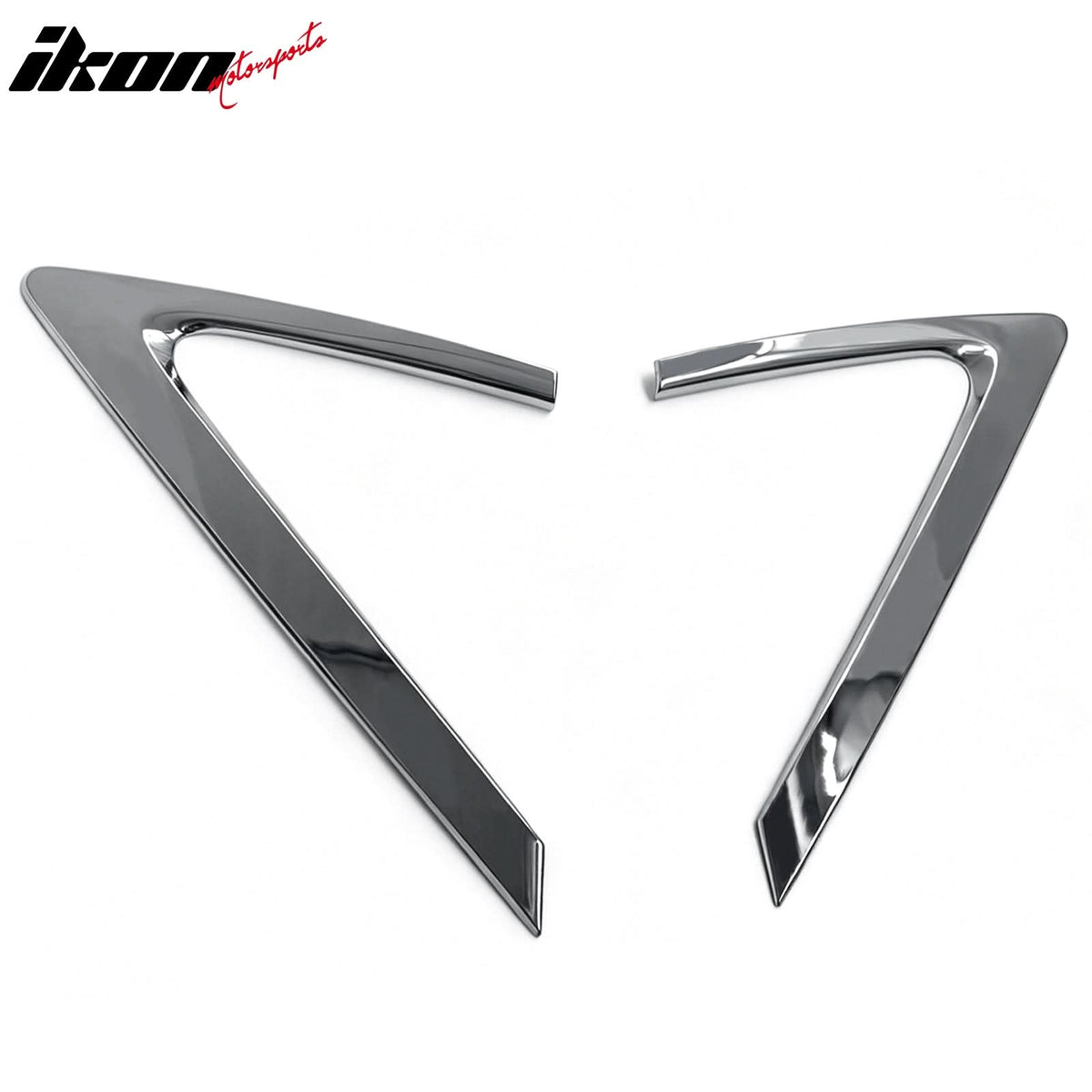 2012-2015 Hyundai Accent Sedan 4-Door Chrome 2PCS Window C Pillar Molding Trim ABS