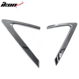 2012-2015 Hyundai Accent Sedan 4-Door Chrome 2PCS Window C Pillar Molding Trim ABS