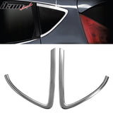 2012-2017 Hyundai Accent 5-Door Chrome 2PCS Window C-Pillar Molding Trim ABS