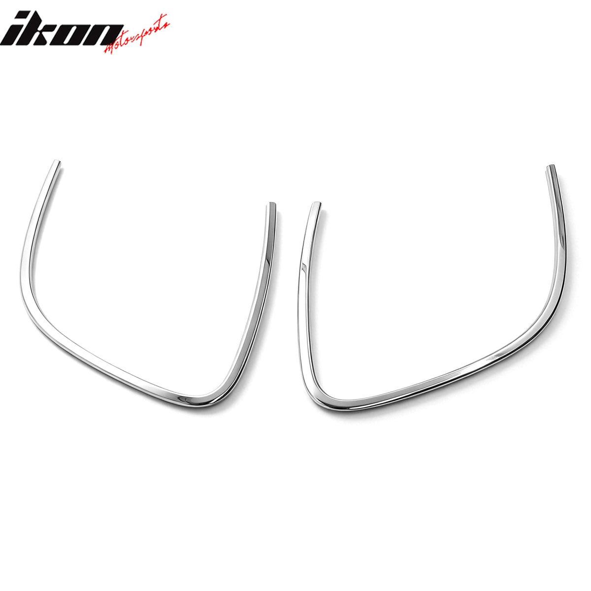 2007-2012 Hyundai Santa-Fe Chrome 2PCS Window C Pillar Molding Trims ABS