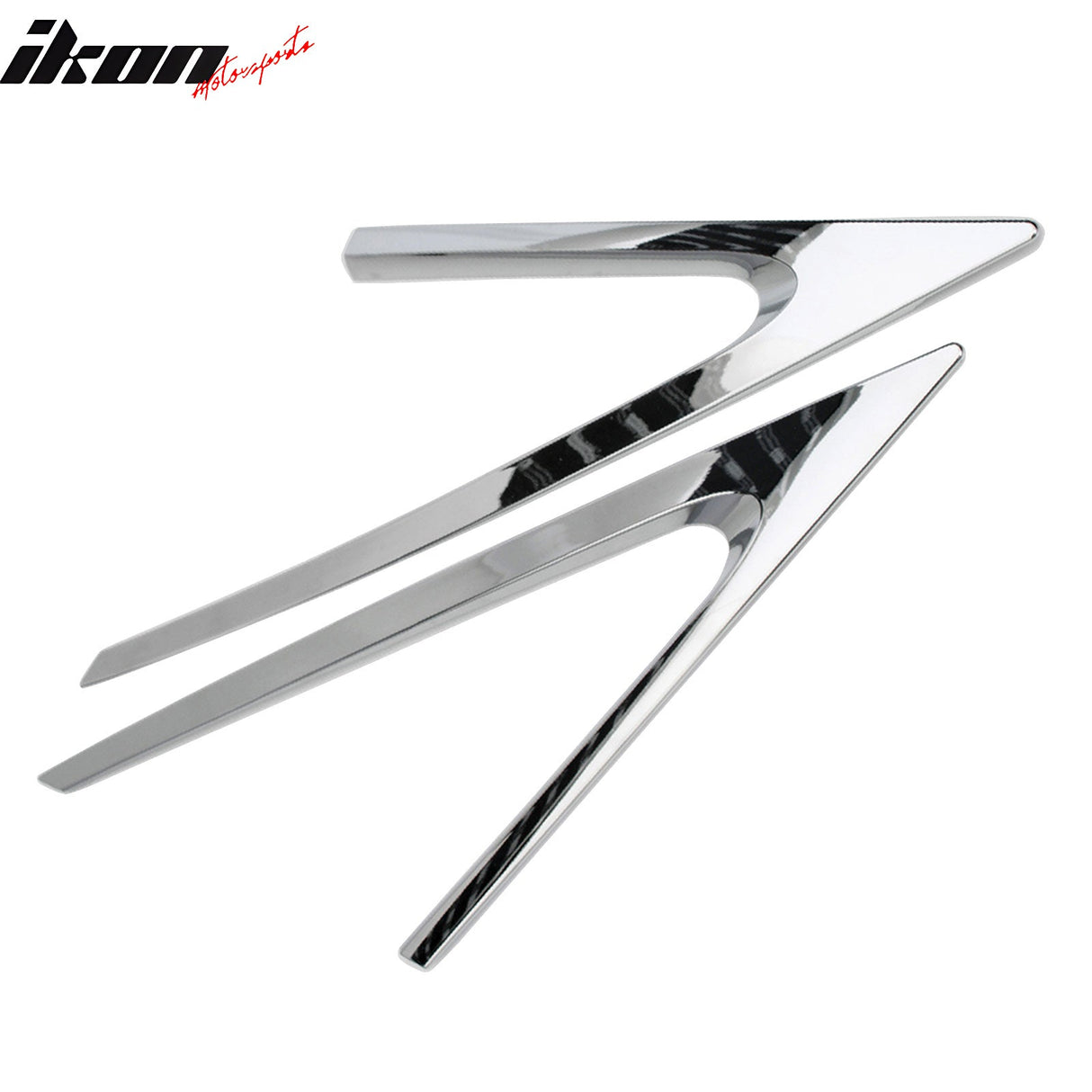2011-2013 Hyundai Sonata Chrome 2PCS Window C-Pillar Molding Trim ABS