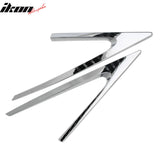 2011-2013 Hyundai Sonata Chrome 2PCS Window C-Pillar Molding Trim ABS