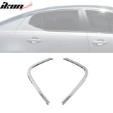 2011-2013 Kia Optima Chrome 2PCS Window C-Pillar Molding Trim ABS