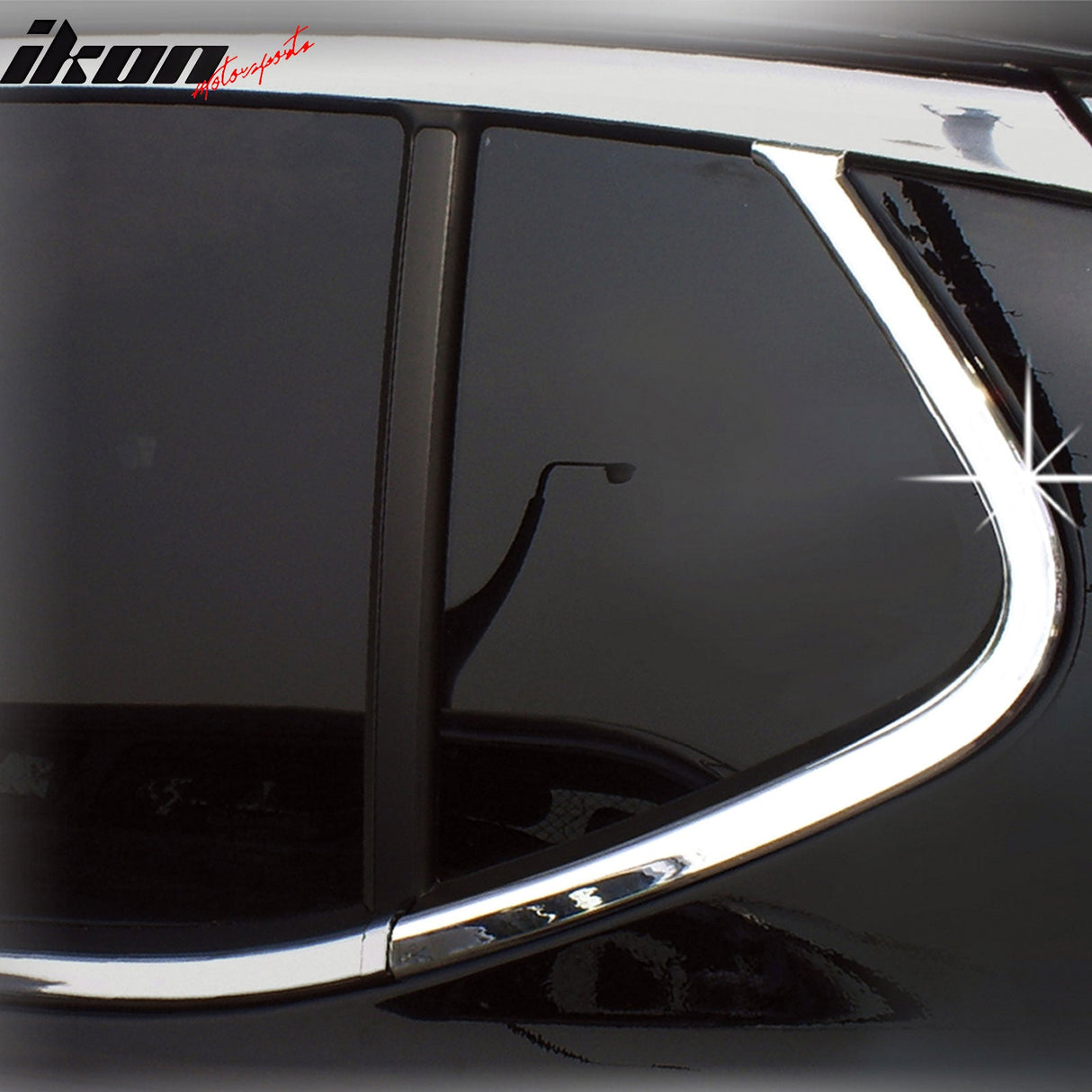 2011-2013 Kia Optima Chrome 2PCS Window C-Pillar Molding Trim ABS