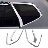 2007-2012 Kia Rondo Chrome 2PCS Window C Pillar Molding Trims ABS