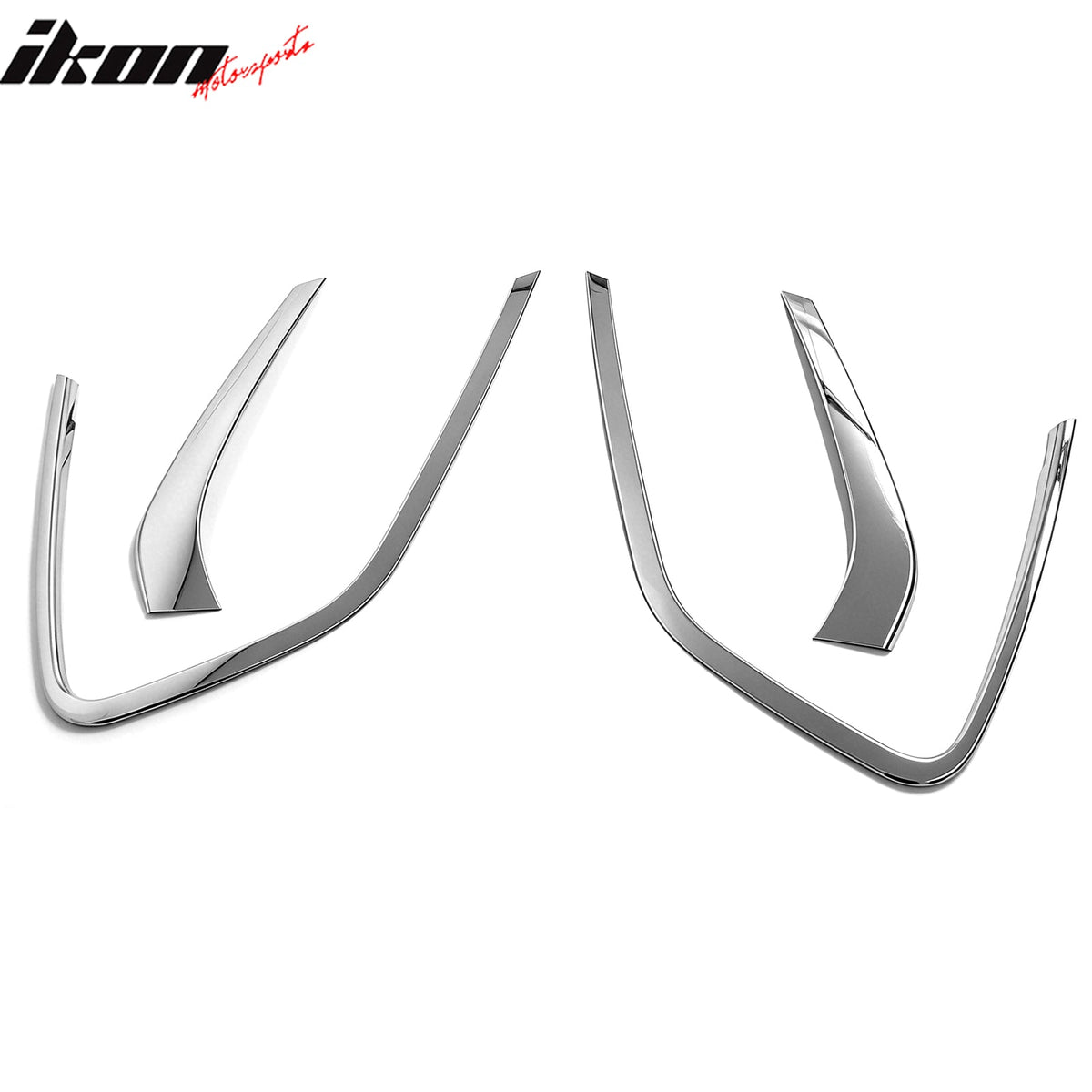 2007-2012 Kia Rondo Chrome 2PCS Window C Pillar Molding Trims ABS