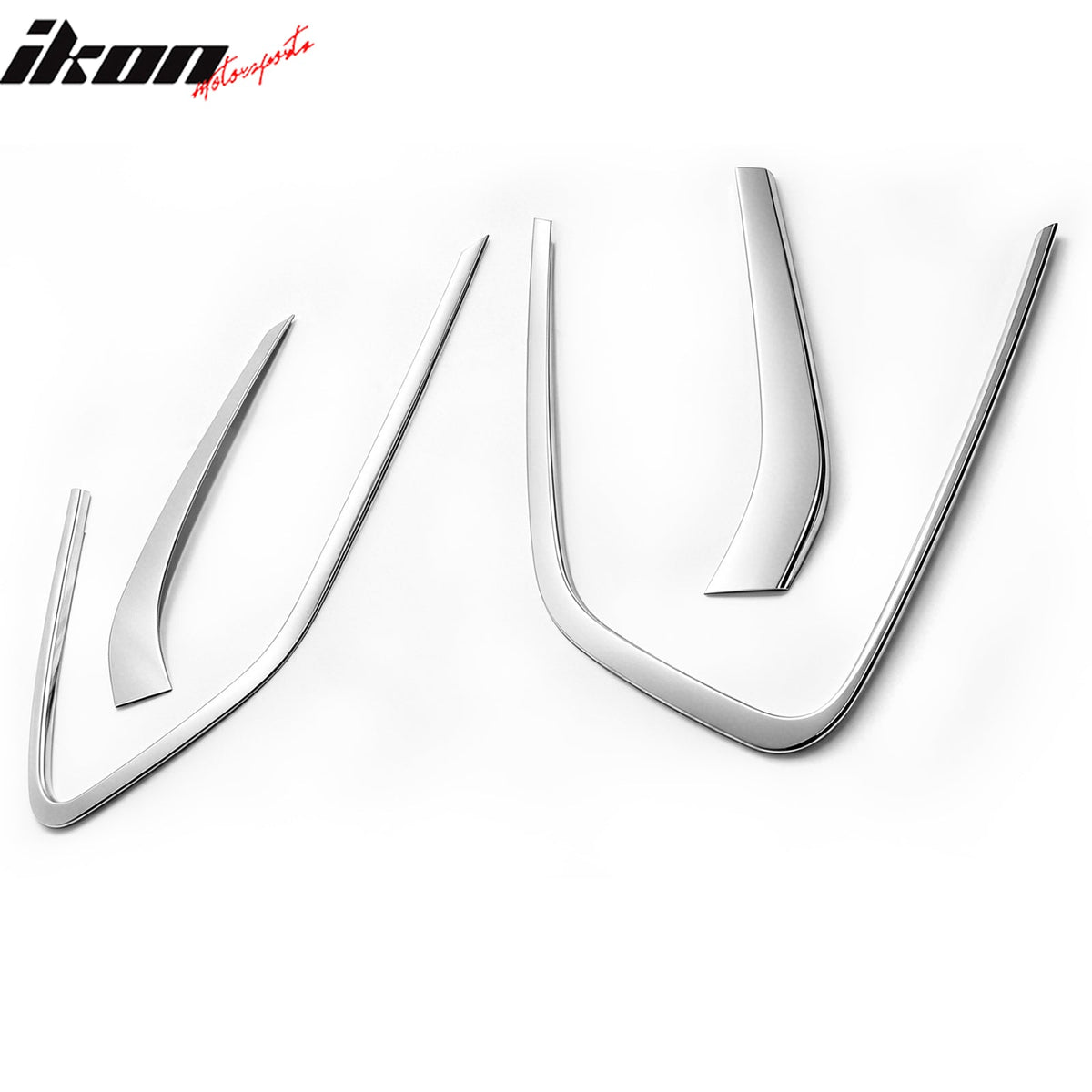 2007-2012 Kia Rondo Chrome 2PCS Window C Pillar Molding Trims ABS