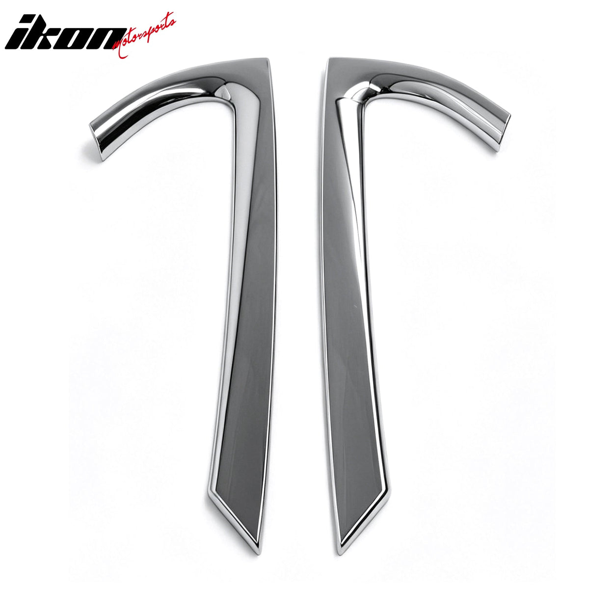 2007-2012 Kia Rondo Chrome 2PCS Window A Pillar Molding Trims