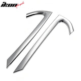 2007-2012 Kia Rondo Chrome 2PCS Window A Pillar Molding Trims