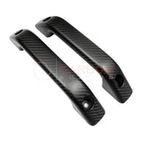 2021+ Bronco Real Carbon Fiber Pillar Grab Handles | Direct Replacement